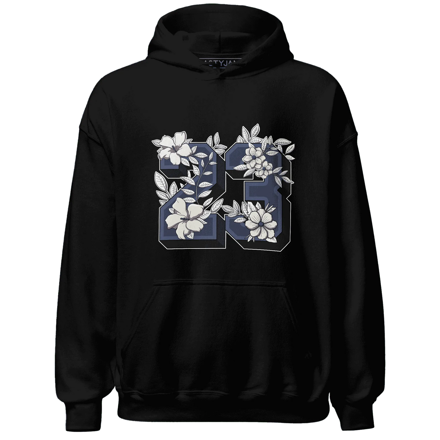 Low-Diffused-Blue-11s-Hoodie-Match-23-Floral