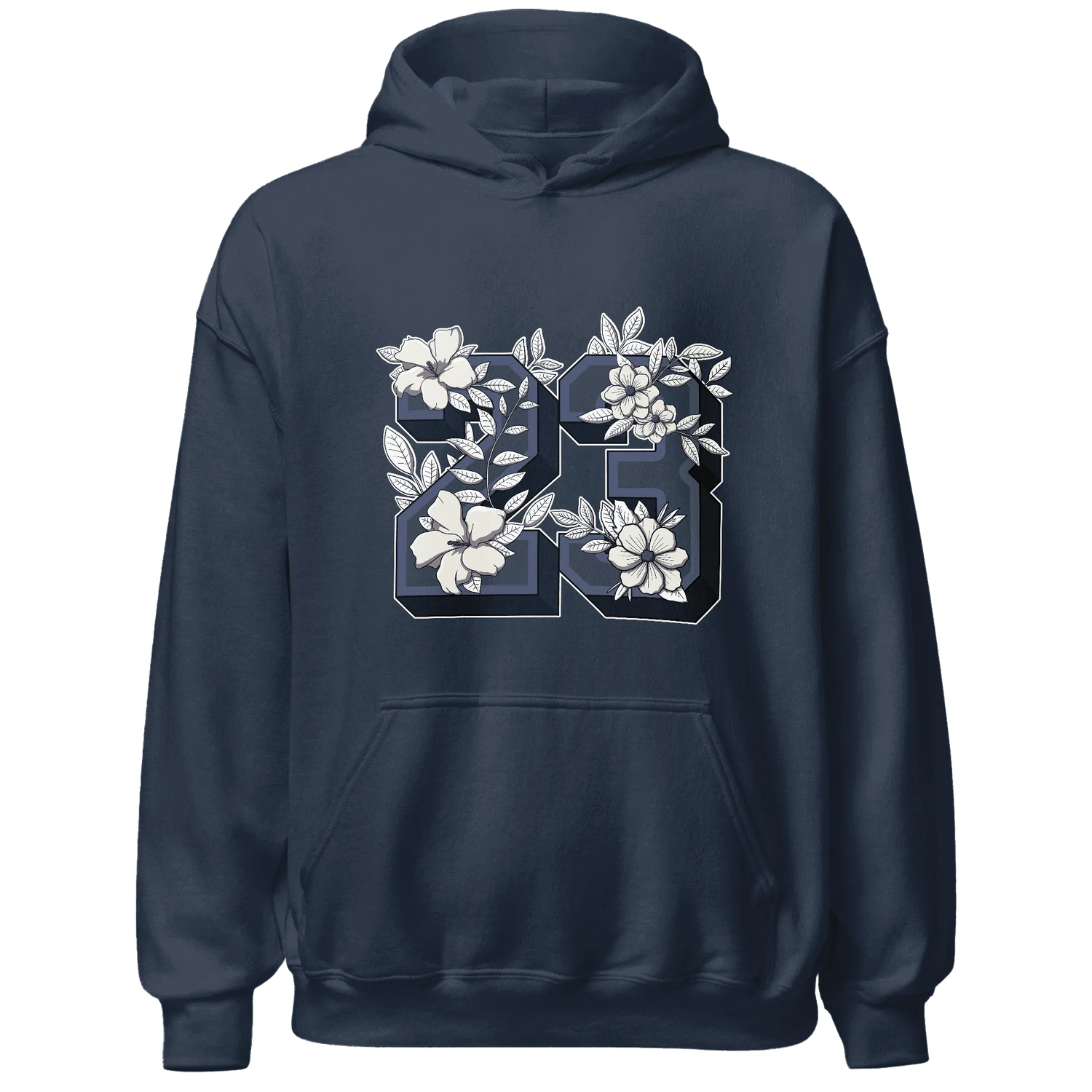Low-Diffused-Blue-11s-Hoodie-Match-23-Floral