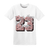 Low Legend Pink 11s T Shirt Match 23 Floral - NastyJamz