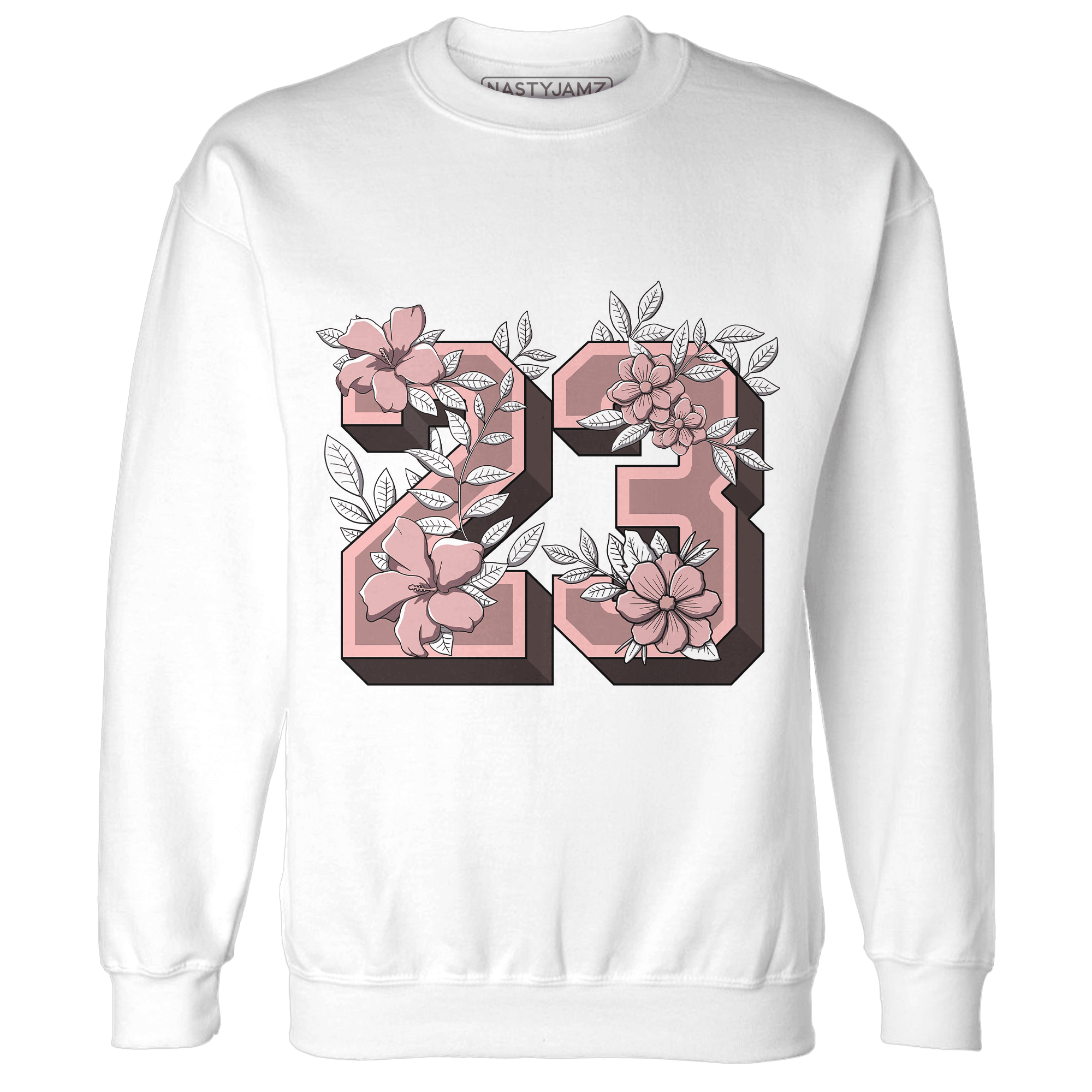 Low Legend Pink 11s Sweatshirt Match 23 Floral - NastyJamz
