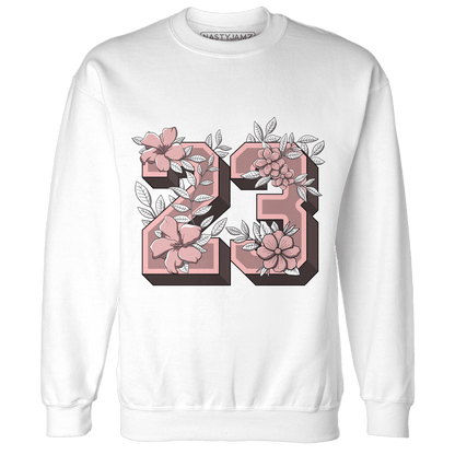 Low Legend Pink 11s Sweatshirt Match 23 Floral - NastyJamz