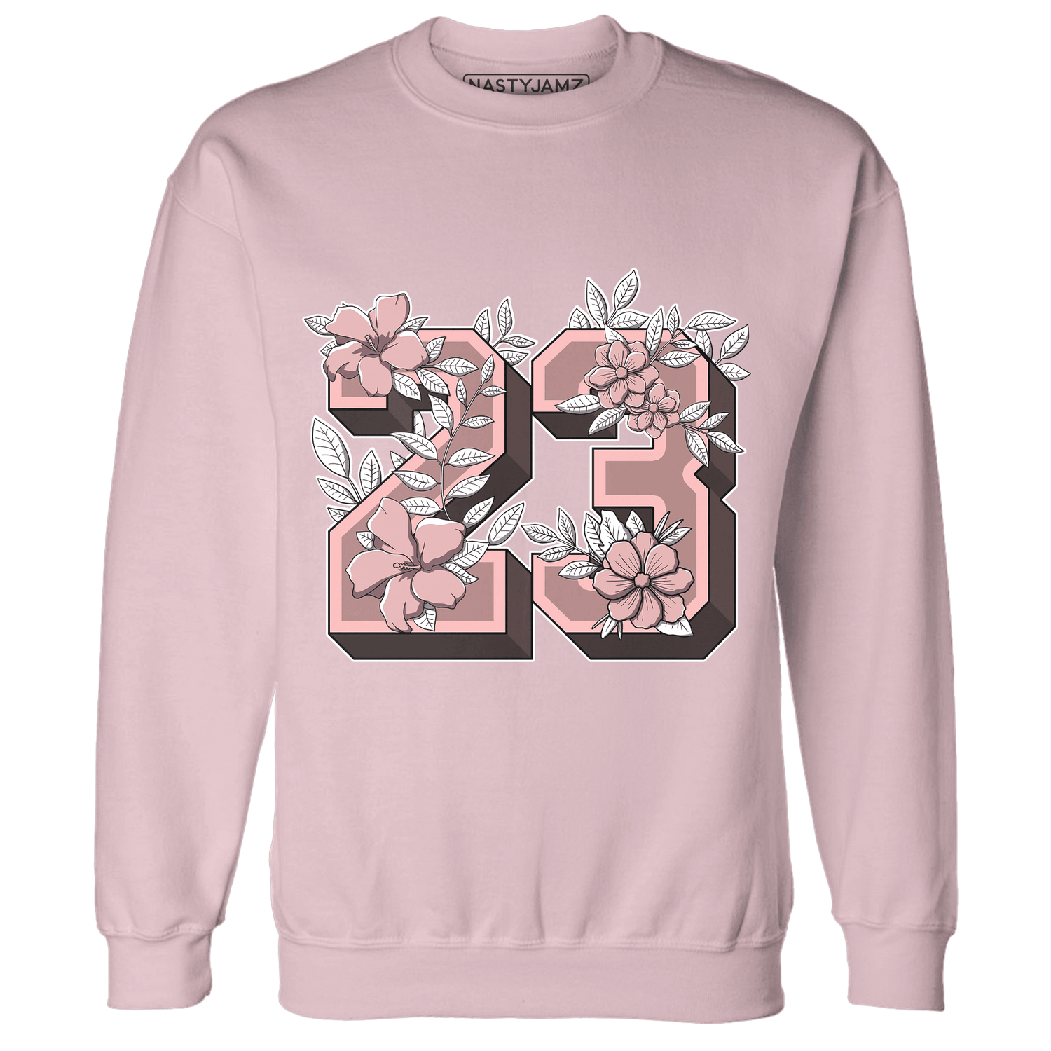 Low Legend Pink 11s Sweatshirt Match 23 Floral - NastyJamz