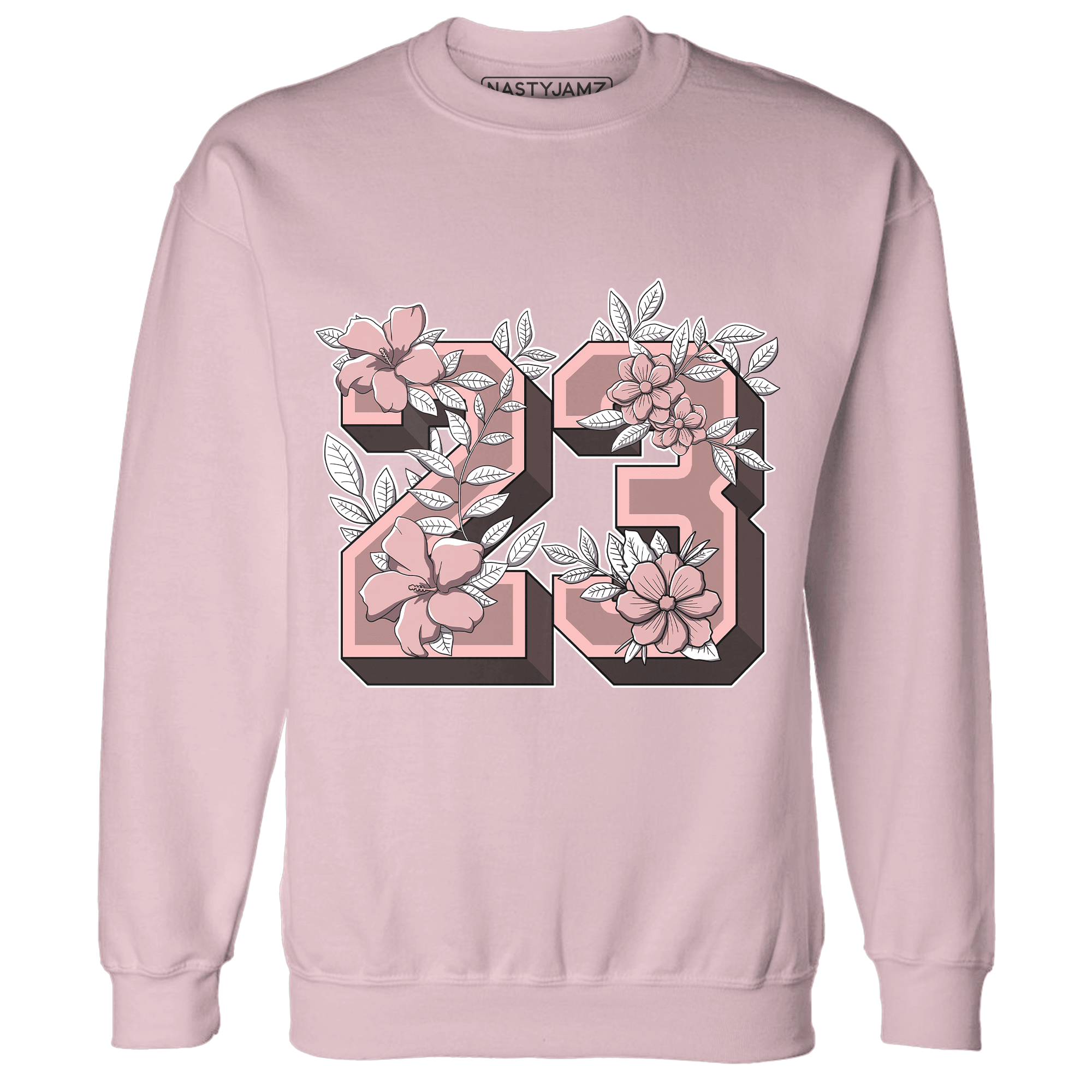 Low Legend Pink 11s Sweatshirt Match 23 Floral - NastyJamz