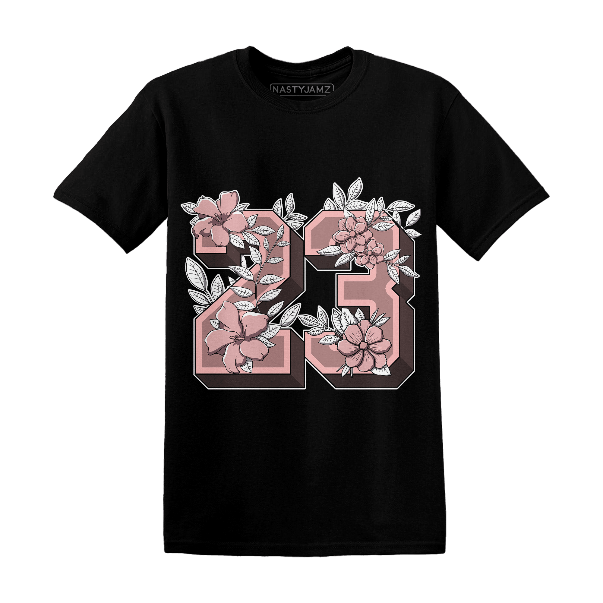 Low Legend Pink 11s T Shirt Match 23 Floral - NastyJamz