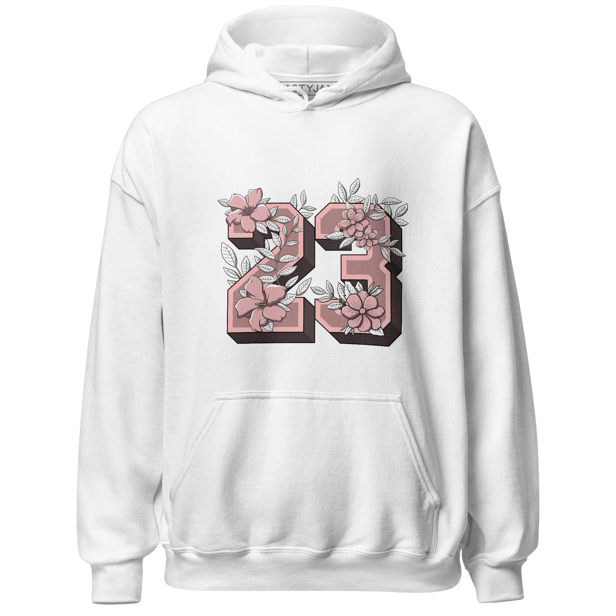 Low Legend Pink 11s Hoodie Match 23 Floral - NastyJamz