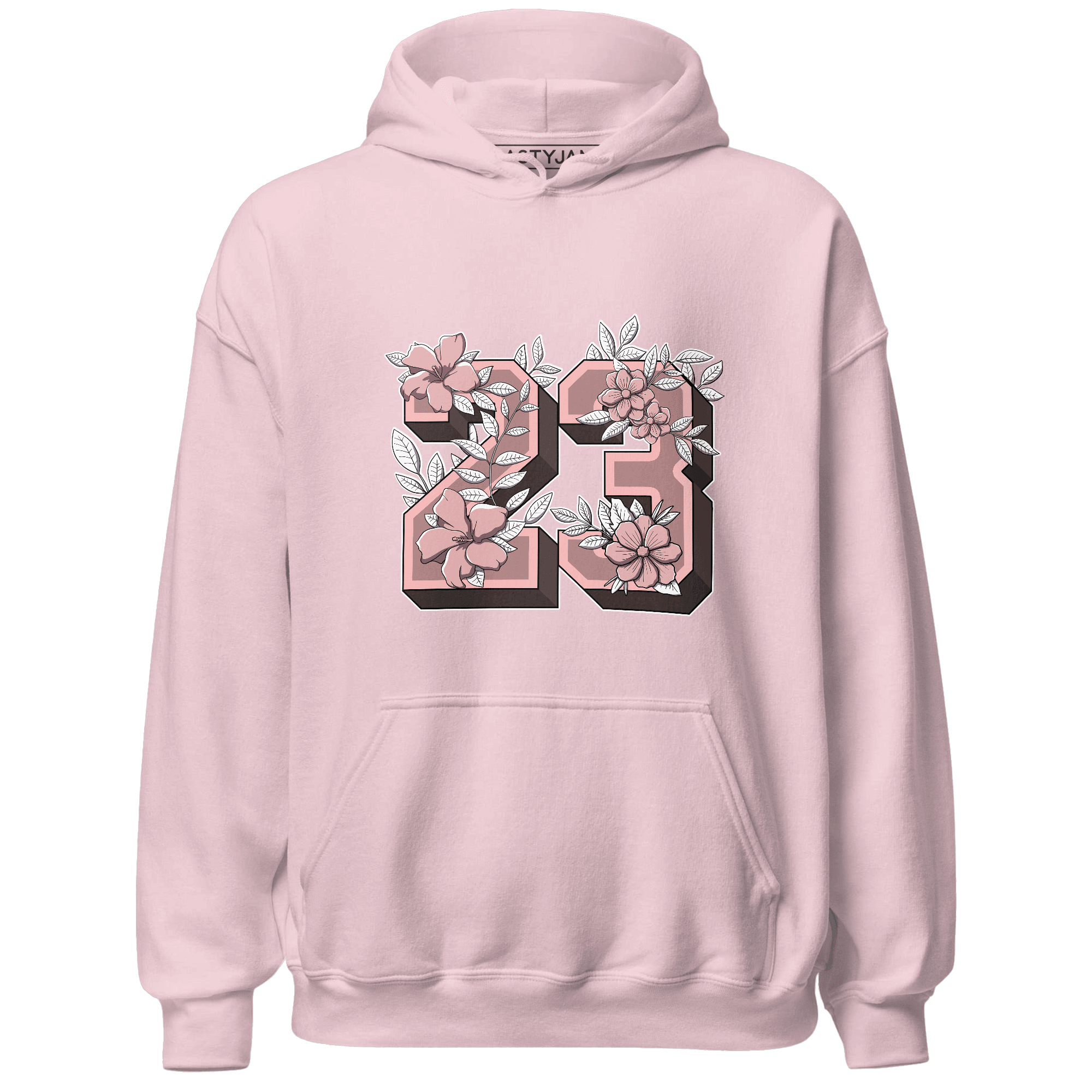 Low Legend Pink 11s Hoodie Match 23 Floral - NastyJamz