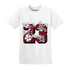 Retro Red Taxi 12s T Shirt Match 23 Floral - NastyJamz