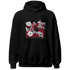 Retro Red Taxi 12s Hoodie Match 23 Floral - NastyJamz