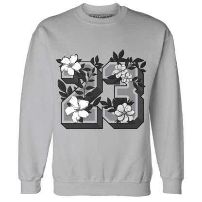 Wolf-Grey-12s-NastyJamz-Sweatshirt-Match-23-Floral