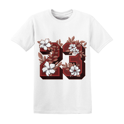 Dune Red 13s T Shirt Match 23 Floral - NastyJamz