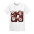 Dune Red 13s T Shirt Match 23 Floral - NastyJamz