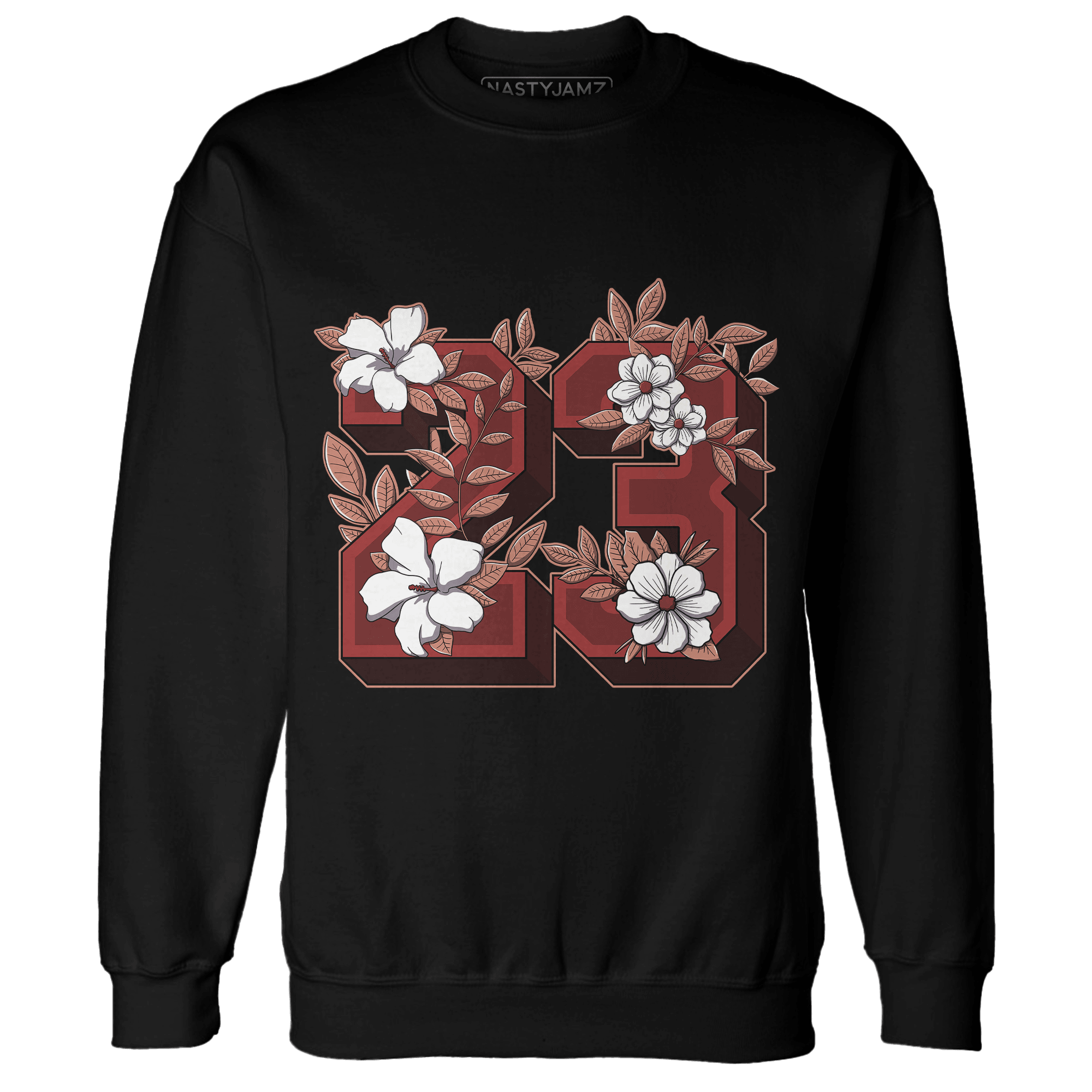 Dune Red 13s Sweatshirt Match 23 Floral - NastyJamz