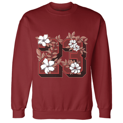 Dune Red 13s Sweatshirt Match 23 Floral - NastyJamz