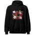 Dune Red 13s Hoodie Match 23 Floral - NastyJamz
