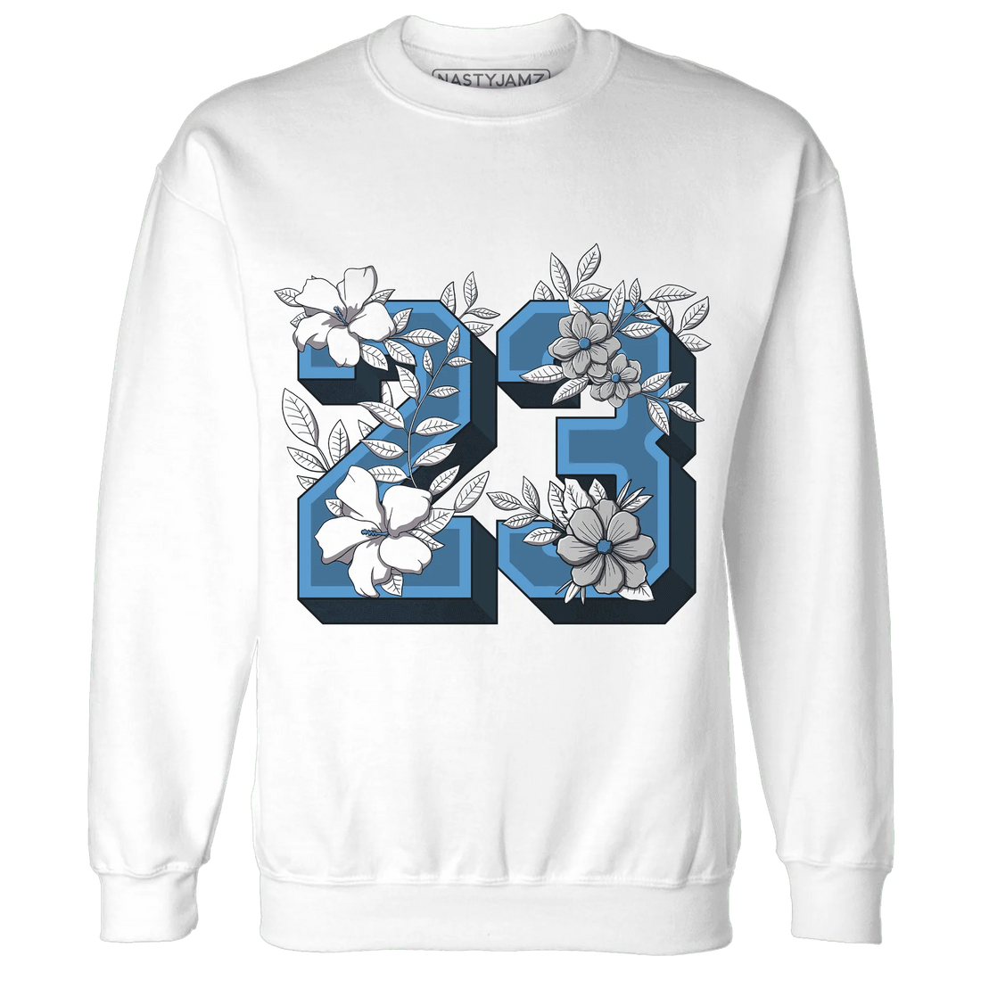 Carolina-Blue-Univercitii-17s-NastyJamz-Sweatshirt-Match-23-Floral
