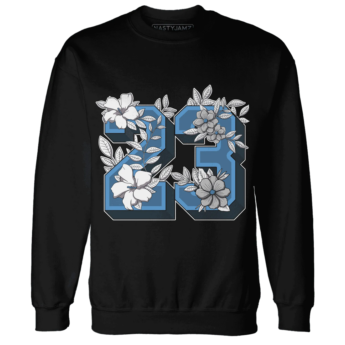 Carolina-Blue-Univercitii-17s-NastyJamz-Sweatshirt-Match-23-Floral