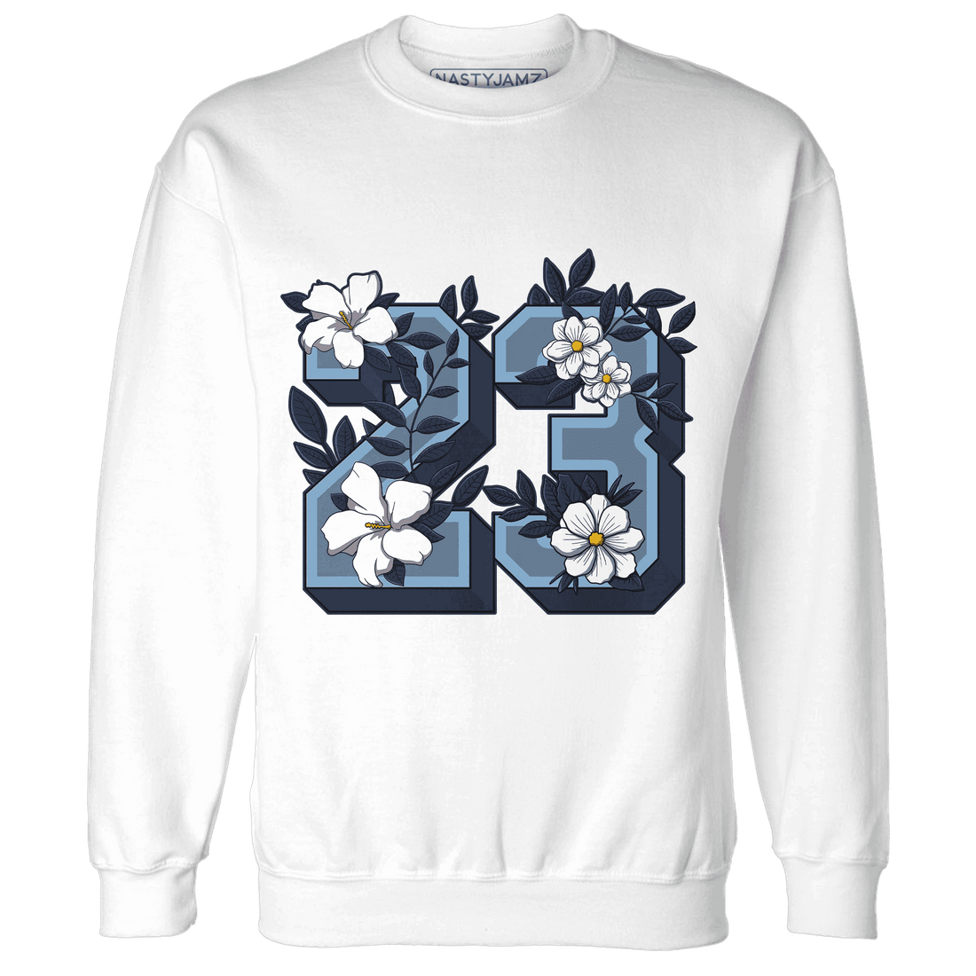 First In Flight 1s Sweatshirt Match 23 Floral - NastyJamz