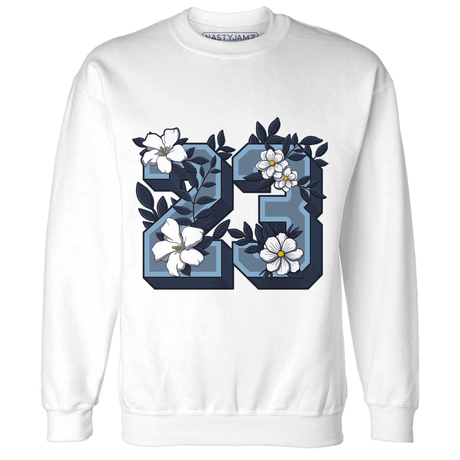 First In Flight 1s Sweatshirt Match 23 Floral - NastyJamz