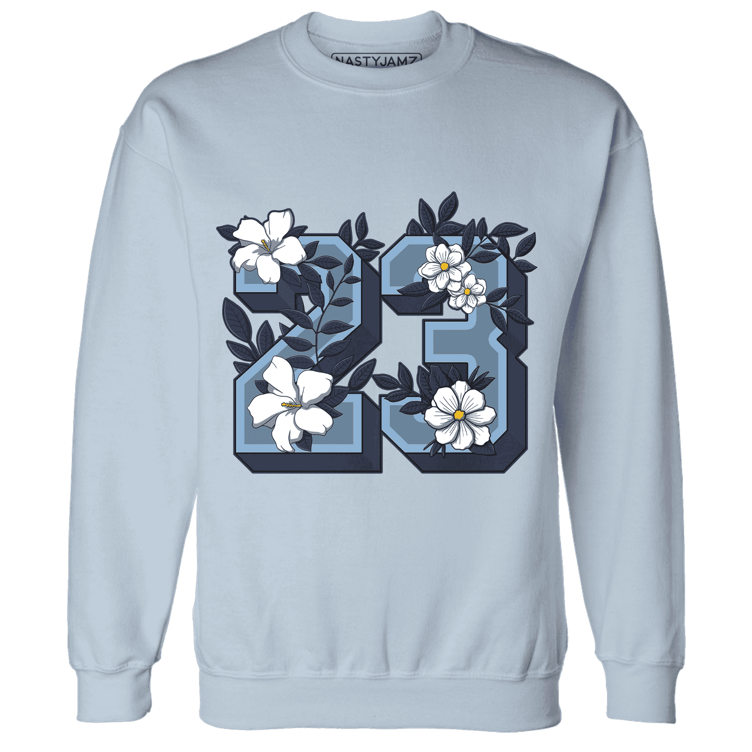First In Flight 1s Sweatshirt Match 23 Floral - NastyJamz
