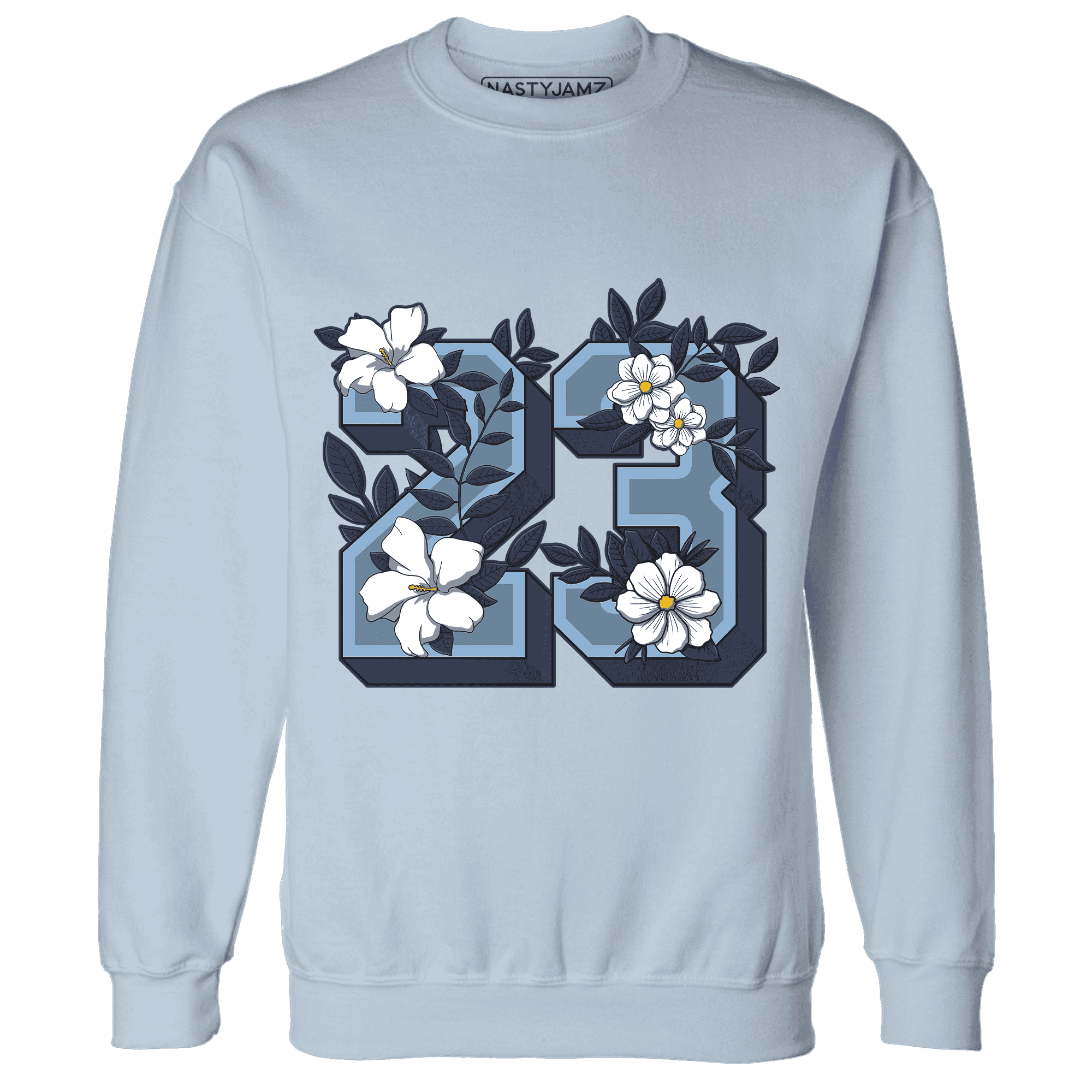 First In Flight 1s Sweatshirt Match 23 Floral - NastyJamz