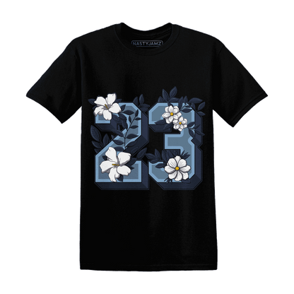 First In Flight 1s T Shirt Match 23 Floral - NastyJamz