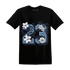 First In Flight 1s T Shirt Match 23 Floral - NastyJamz