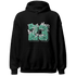 High OG Green Glow 1s Hoodie Match 23 Floral - NastyJamz