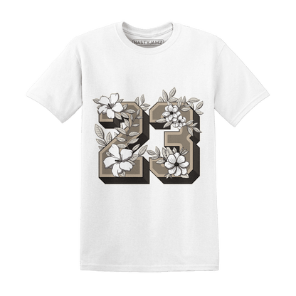 Latte 1s T Shirt Match 23 Floral - NastyJamz