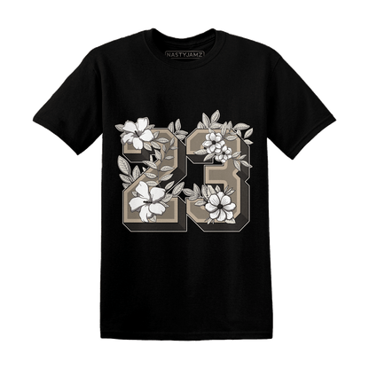 Latte 1s T Shirt Match 23 Floral - NastyJamz