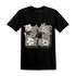 Latte 1s T Shirt Match 23 Floral - NastyJamz