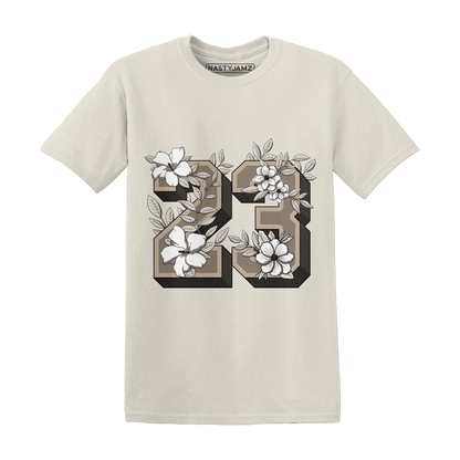 Latte 1s T Shirt Match 23 Floral - NastyJamz