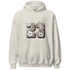 Latte 1s Hoodie Match 23 Floral - NastyJamz