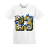 Low OG Canary TVSC 1s T Shirt Match 23 Floral - NastyJamz