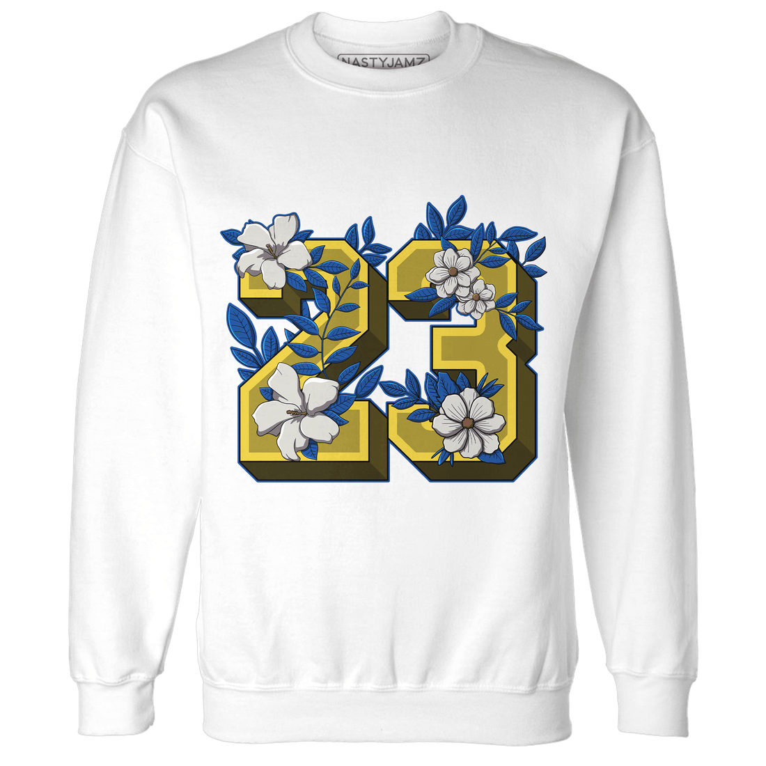 Low OG Canary TVSC 1s Sweatshirt Match 23 Floral - NastyJamz