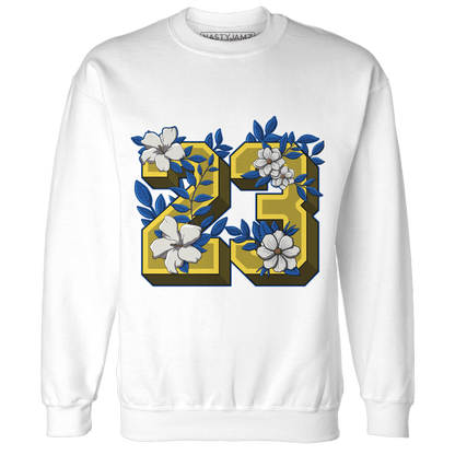 Low OG Canary TVSC 1s Sweatshirt Match 23 Floral - NastyJamz