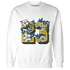 Low OG Canary TVSC 1s Sweatshirt Match 23 Floral - NastyJamz