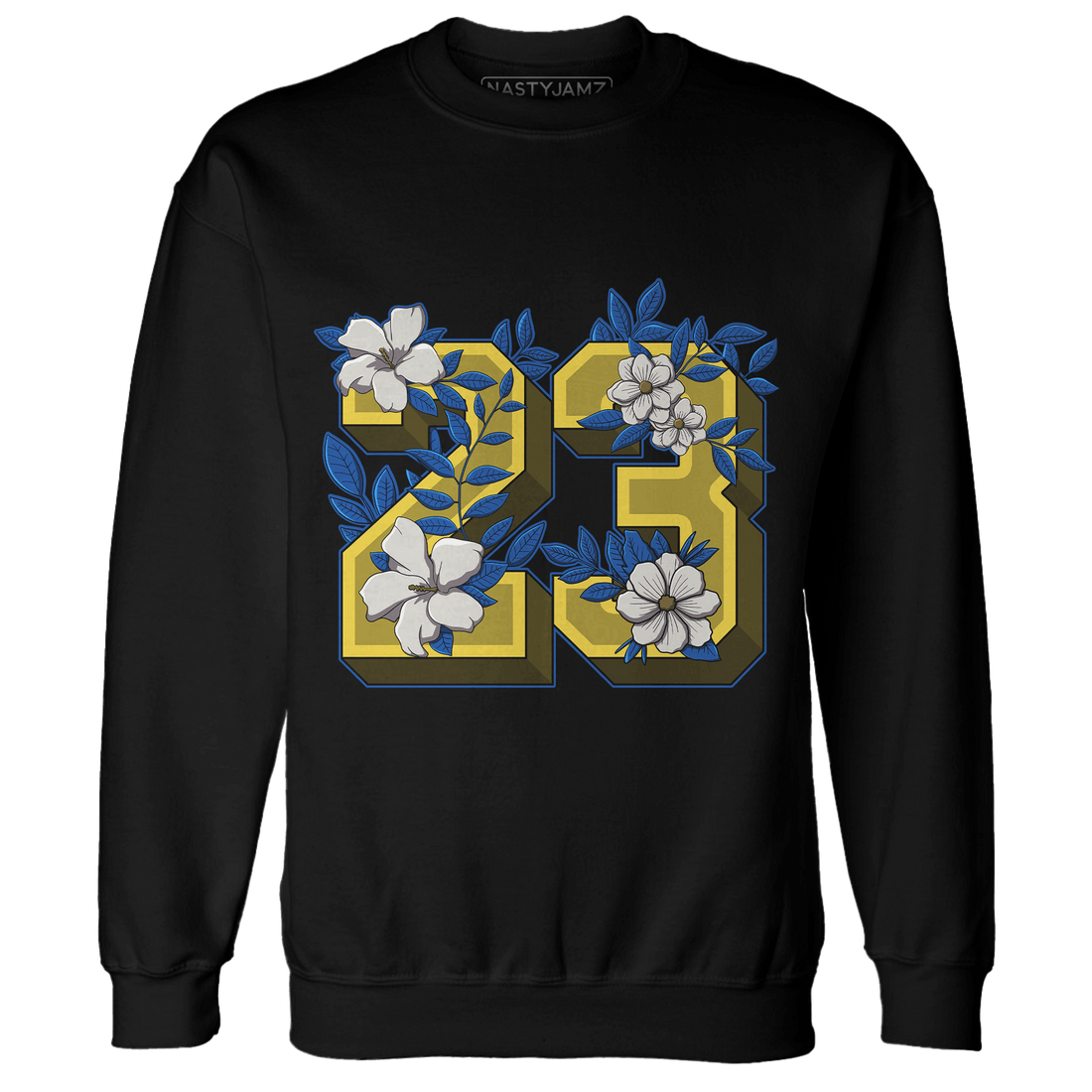 Low OG Canary TVSC 1s Sweatshirt Match 23 Floral - NastyJamz