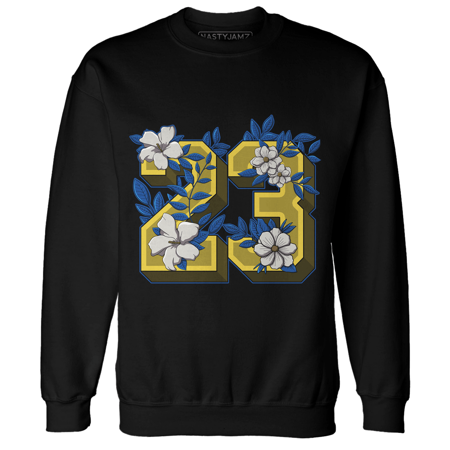 Low OG Canary TVSC 1s Sweatshirt Match 23 Floral - NastyJamz
