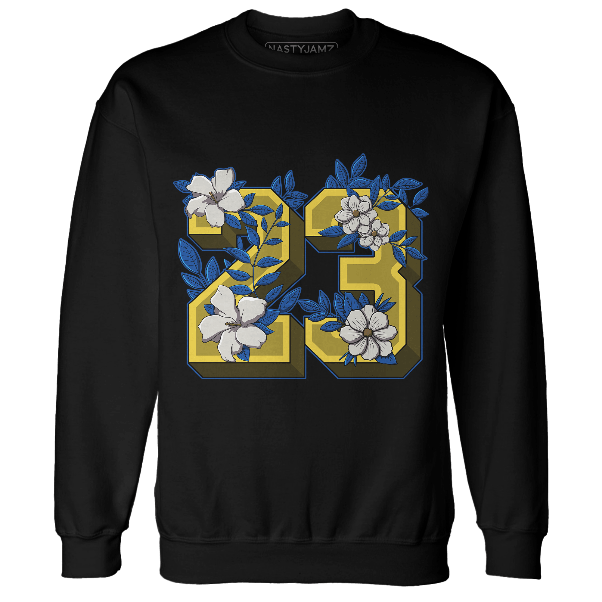 Low OG Canary TVSC 1s Sweatshirt Match 23 Floral - NastyJamz