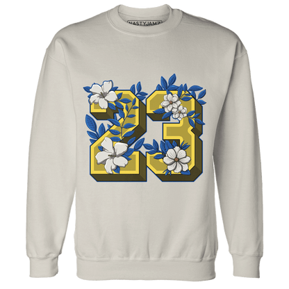 Low OG Canary TVSC 1s Sweatshirt Match 23 Floral - NastyJamz