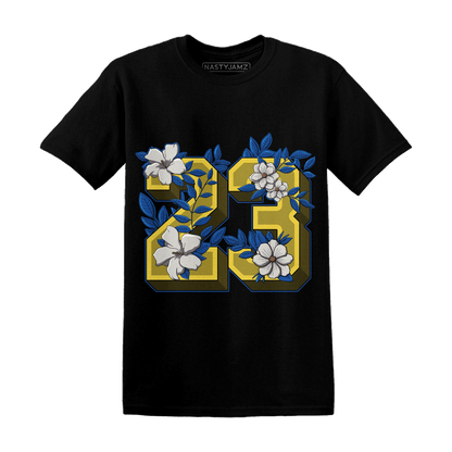 Low OG Canary TVSC 1s T Shirt Match 23 Floral - NastyJamz