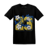 Low OG Canary TVSC 1s T Shirt Match 23 Floral - NastyJamz