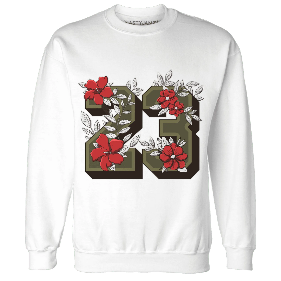 Medium-Olive-1s-NastyJamz-Sweatshirt-Match-23-Floral