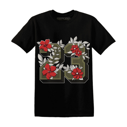 Medium-Olive-1s-NastyJamz-T-Shirt-Match-23-Floral