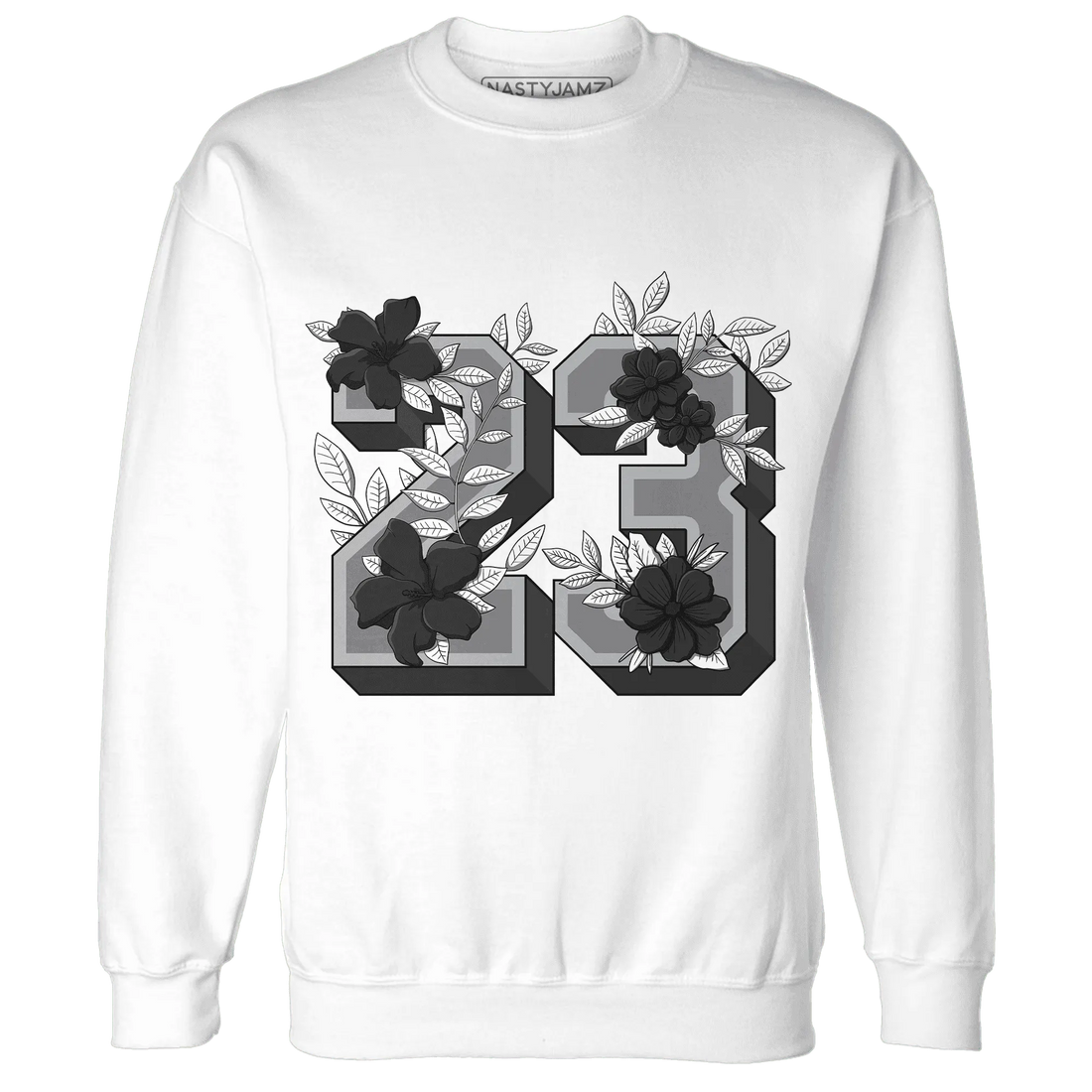 Wolf-Grey-1s-Sweatshirt-Match-23-Floral