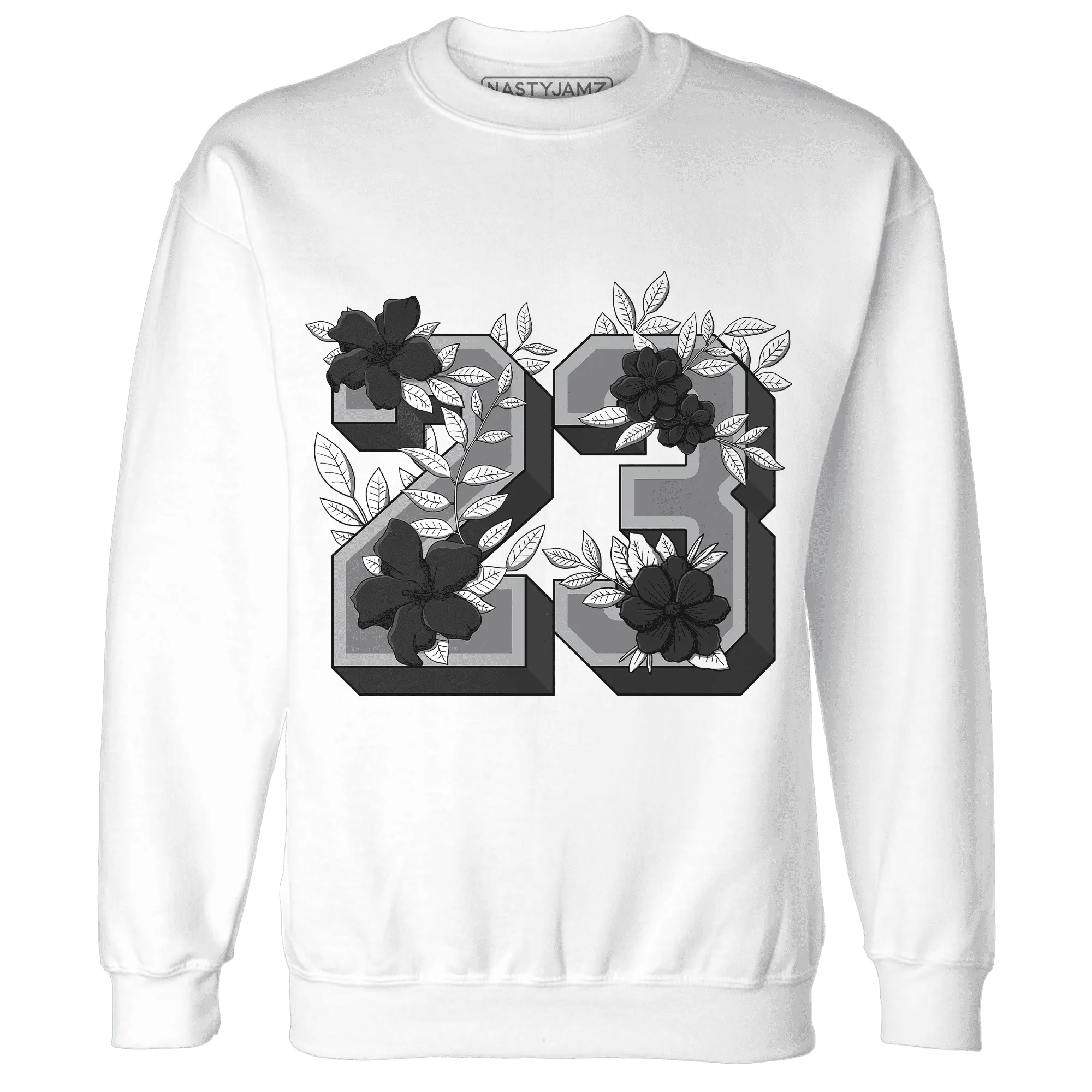 Wolf-Grey-1s-Sweatshirt-Match-23-Floral