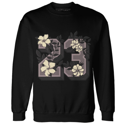 Black-Violet-Ore-3s-NastyJamz-Sweatshirt-Match-23-Floral