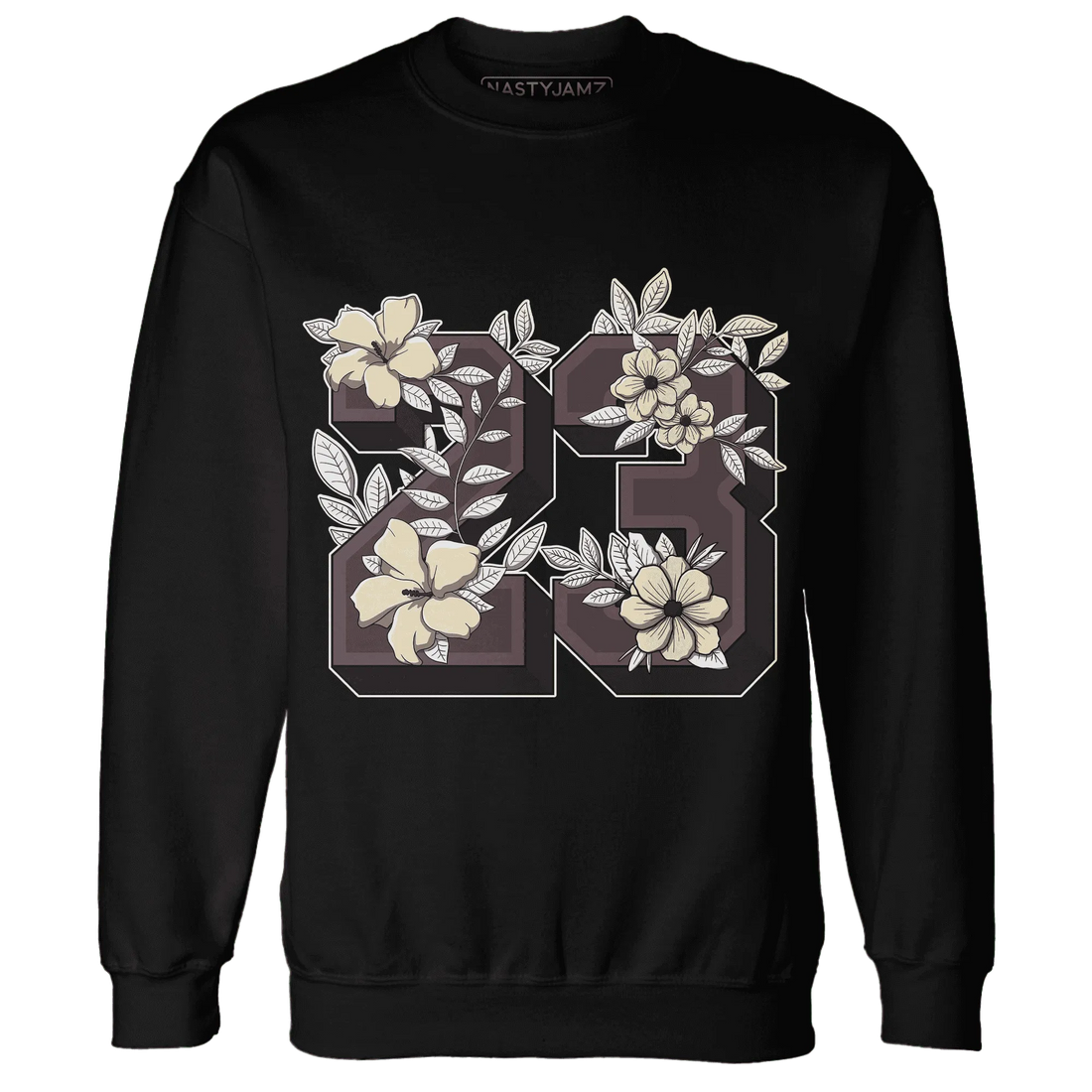 Burgundy-Crush-3s-NastyJamz-Sweatshirt-Match-23-Floral