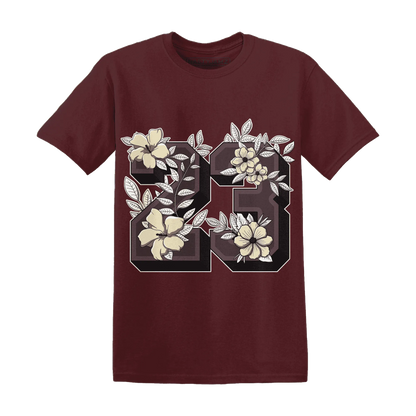 Burgundy-Crush-3s-NastyJamz-T-Shirt-Match-23-Floral