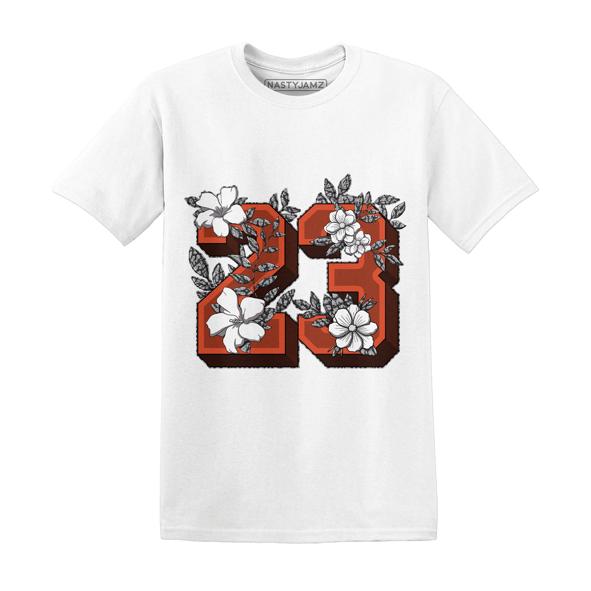 Georgia Peach 3s T Shirt Match 23 Floral - NastyJamz